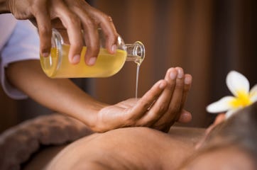 Olie massage